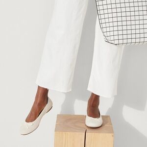 Rothy's Cream Minimalist Flats